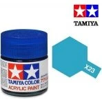 Tamiya X23 Azul Transparente Brillante 10ml