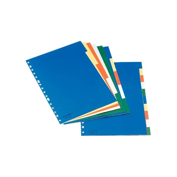 Esselte Separadores A4 10 Pestañas Colores Surtidos