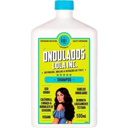 Lola Cosmetics Ondulados Lola Inc. Champú para Cabello Ondulado 500ml