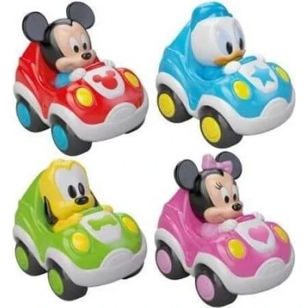 Coche Disney Pull and Go Clementoni - Personajes Disney Babies