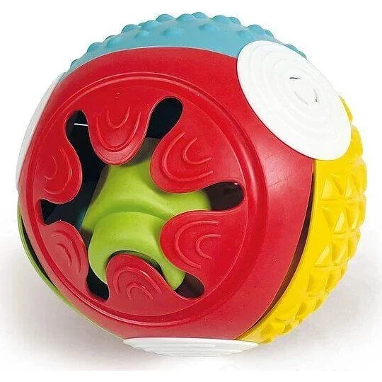 Clementoni Pelota Sensorial Soft Clammy con 5 Ladrillos Clemmy