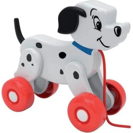 Clementoni Juguete de Arrastre Perro Dálmata Disney