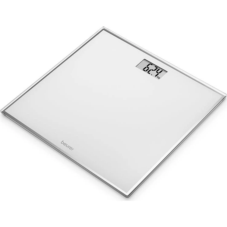 Beurer GS 120 Kompakt Báscula de Vidrio con Borde de Espejo