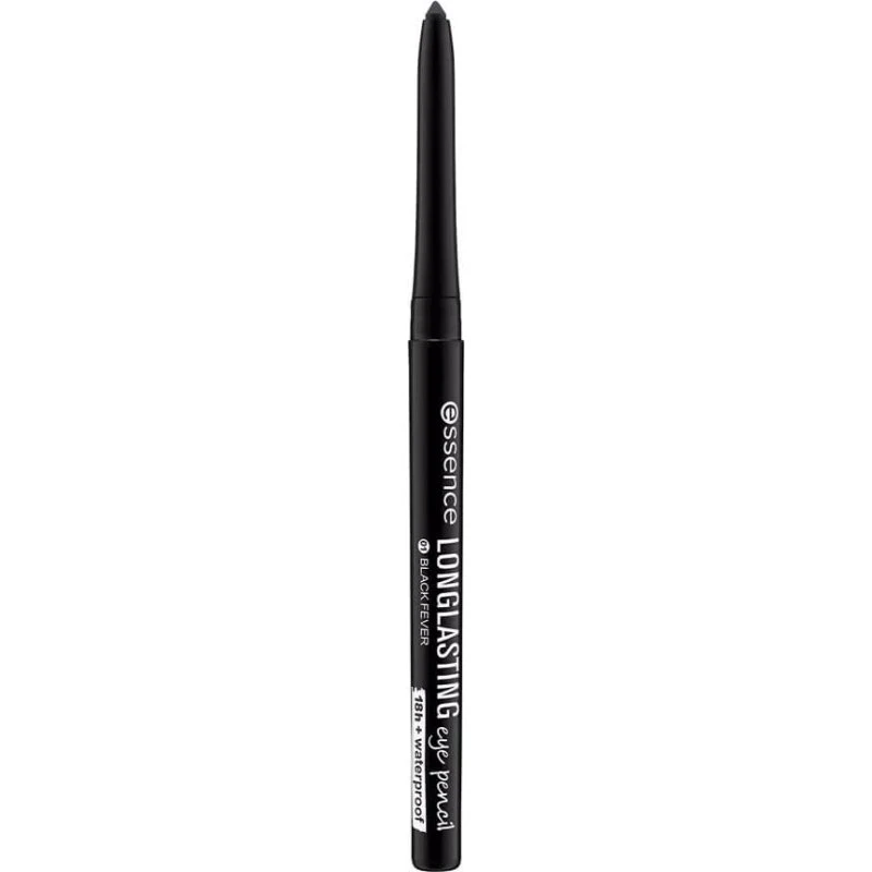 Essence Cosmetics Lápiz de Ojos Long Lasting 01 Black Fever, 0,28 g