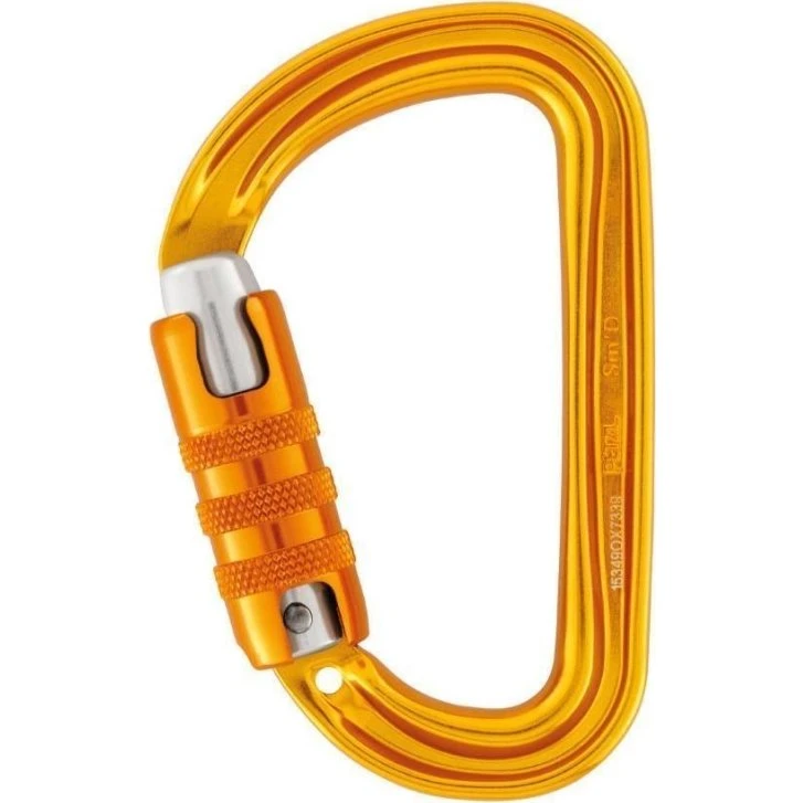 Petzl SM'D Screw-Lock D-Shape Mosquetón