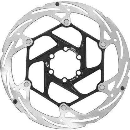 Onoff Disco 2 Piezas CNC 180mm Negro