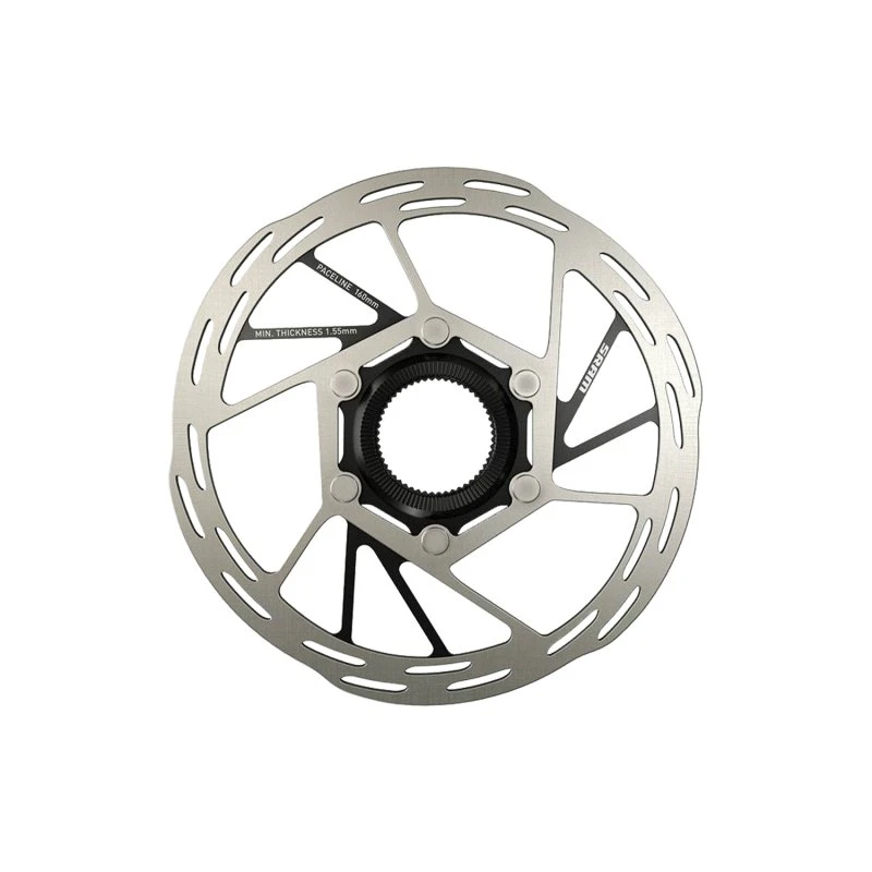 SRAM Paceline A2 Centerlock 140mm Negro/Plata