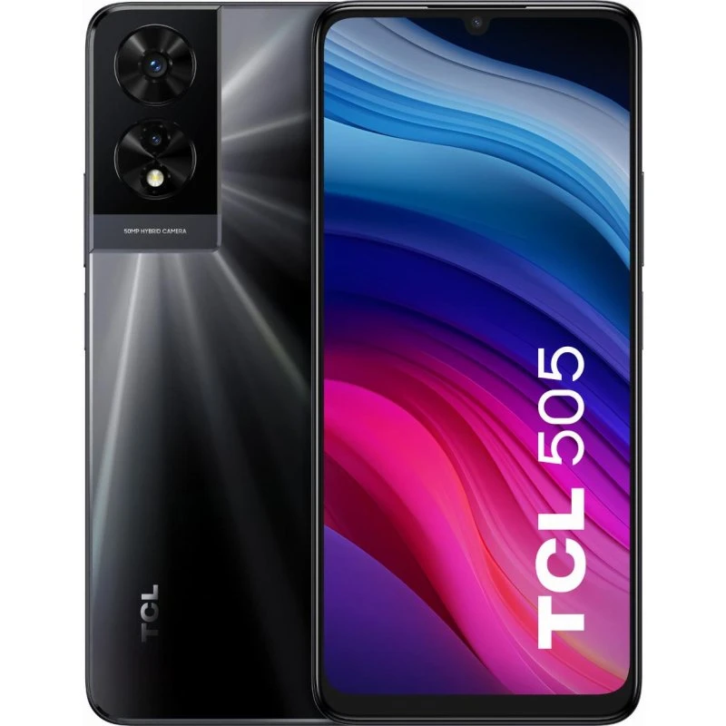 TCL 505 6GB/256GB Gris - Pantalla 6.75" HD+ Android 14