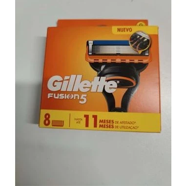 Gillette Fusion5 Recambio Cuchillas 5 Hojas 4 Uds