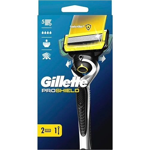 Gillette Fusion Proshield + 2 Recambios