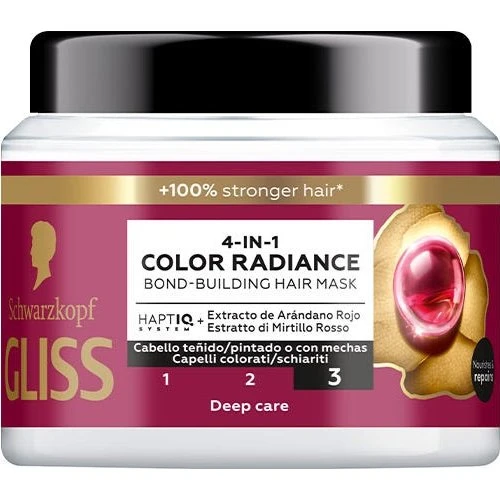 Schwarzkopf Gliss 4-in-1 Color Radiance 400 ml