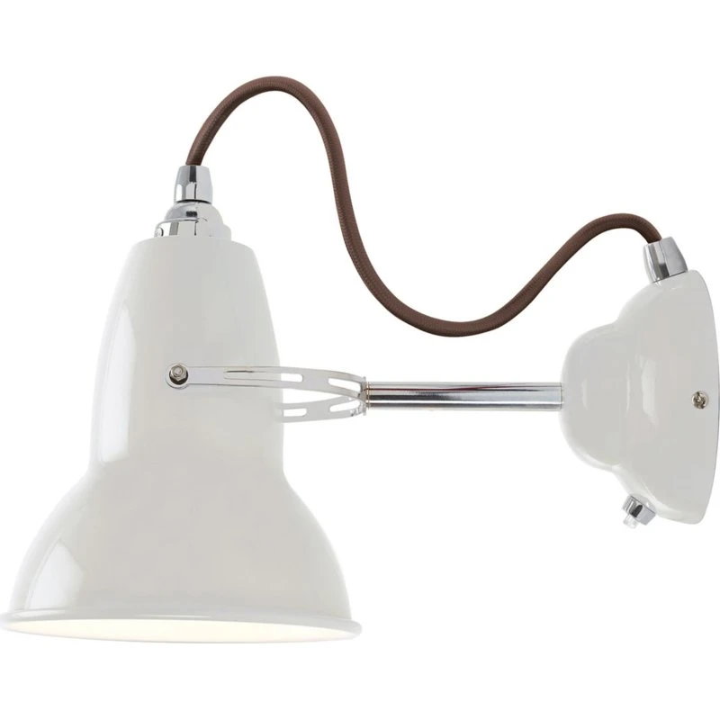Anglepoise Original 1227 Aplique de Pared Blanco con Lino