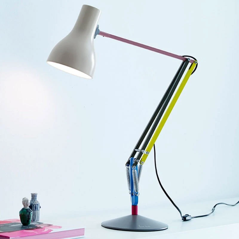 Anglepoise Type 75 Mini Paul Smith Edition - Gris Claro, 70 cm