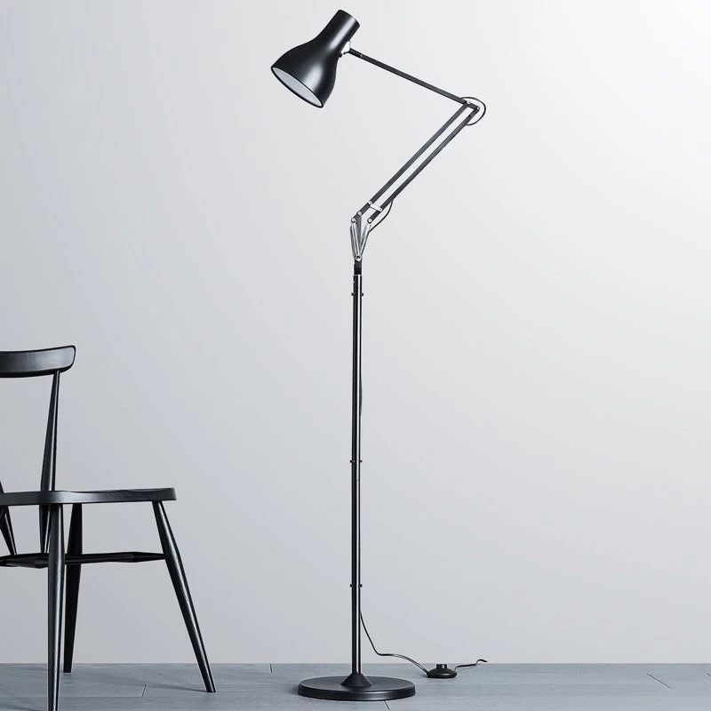 Anglepoise Lámpara de Pie Type 75 Negro Aterciopelado