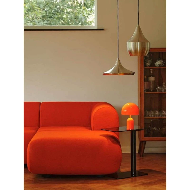 Tom Dixon Lámpara Colgante Beat Unbeaten Wide de Aluminio