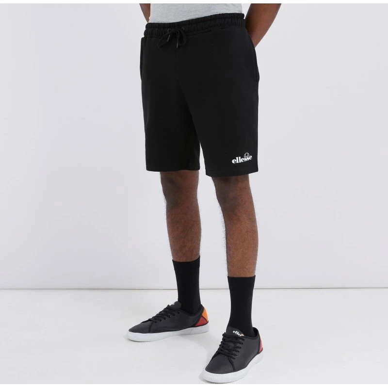 Ellesse Pantalón Corto Molla Loopback Negro para Hombre