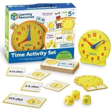 Juego educativo Aprender el reloj, +5 años, Recursos didácticos