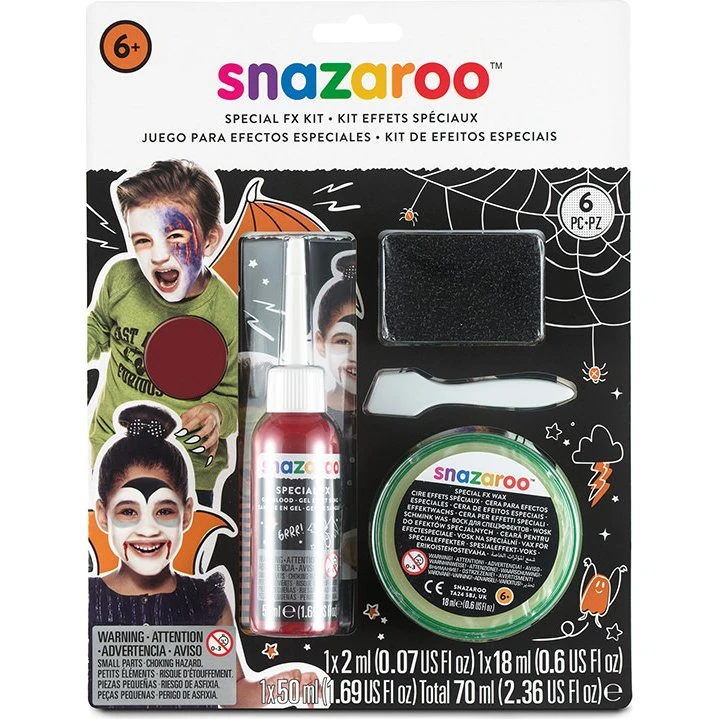 Snazaroo Kit Maquillaje Efectos Especiales