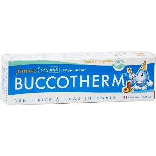 Buccotherm Toothpaste Kids 7-12 Años Melocotón Iced Tea 50ml