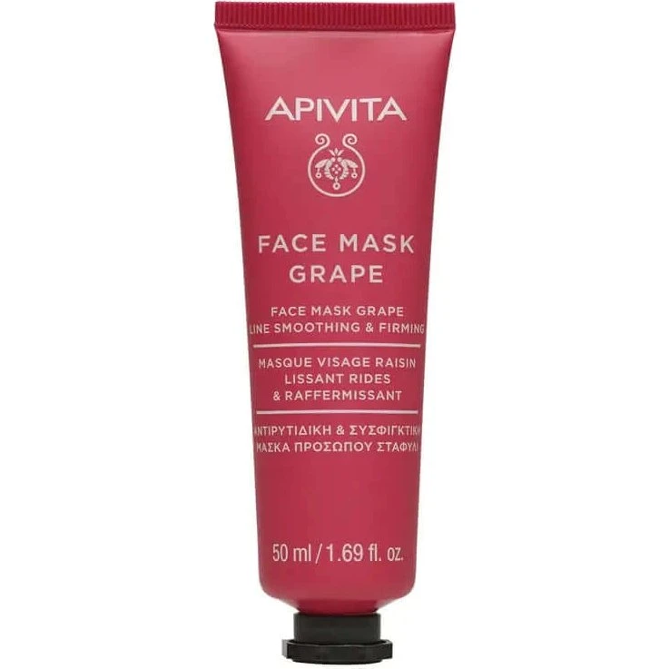 Apivita Mascarilla Facial Nutritiva Antiarrugas con Uva 50 ml