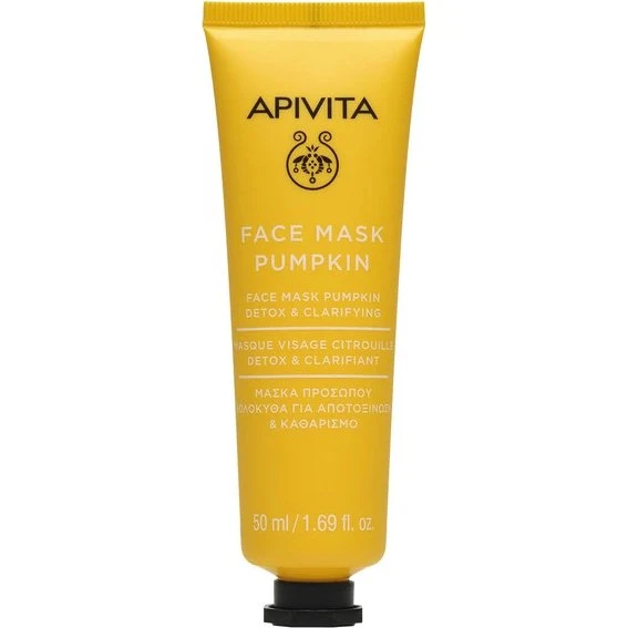 Apivita Mascarilla Desintoxicante con Extracto de Calabaza, 50 ml