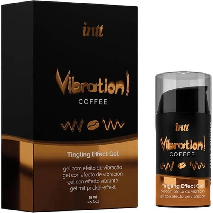 Intt Vibration Gel Estimulante con Efecto Vibratorio Aroma Café 15ml