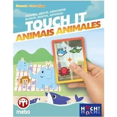 Touch It: Animales - Juego de Cartas Sensorial