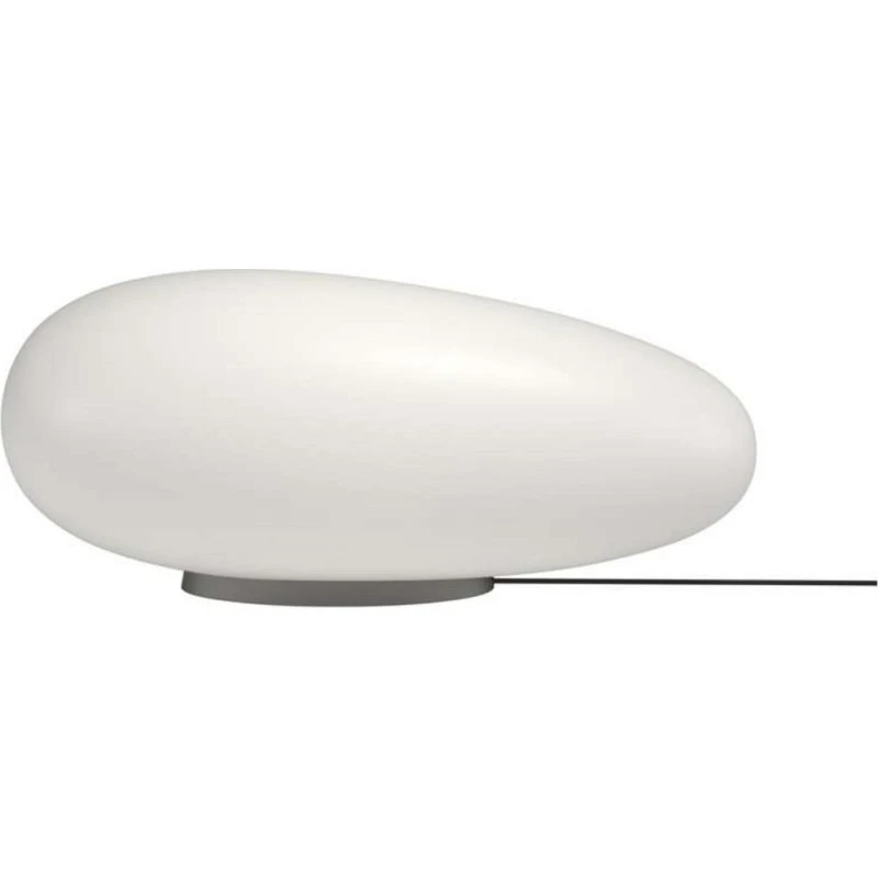 Fritz Hansen Lámpara Avion de Sobremesa o Pie en Aluminio Blanco Opal