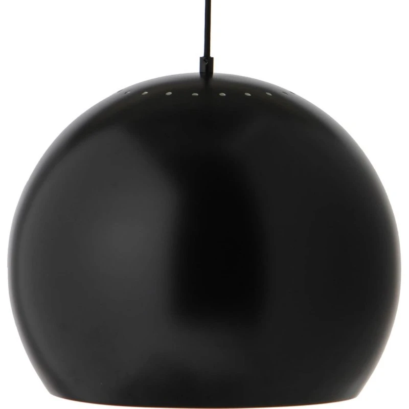 Lámpara colgante FRANDSEN Ball Ø 40 cm, negro mate