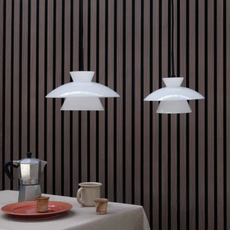 Dyberg Larsen Valby Lámpara Colgante de Cristal Ópalo Ø20cm