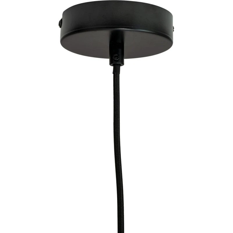 Dyberg Larsen Miles Lámpara Colgante Negra de Metal Ø 20 cm