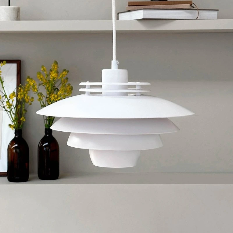 Dyberg Larsen Lámpara Colgante Ejka Mini Blanco Mate