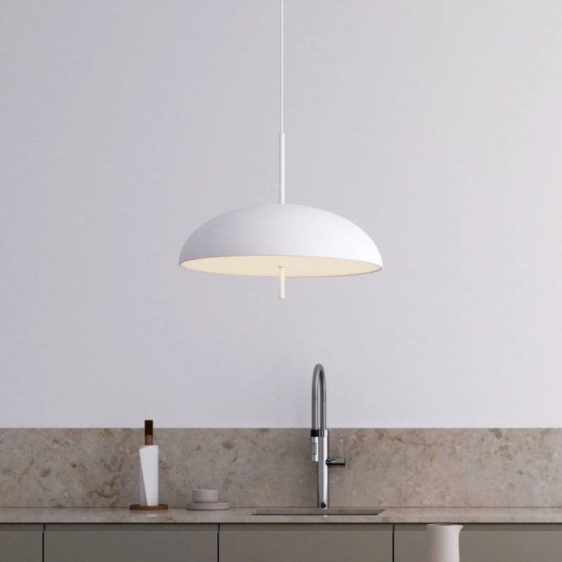 Nordlux Versale Lámpara Colgante Blanca Ø 50 cm