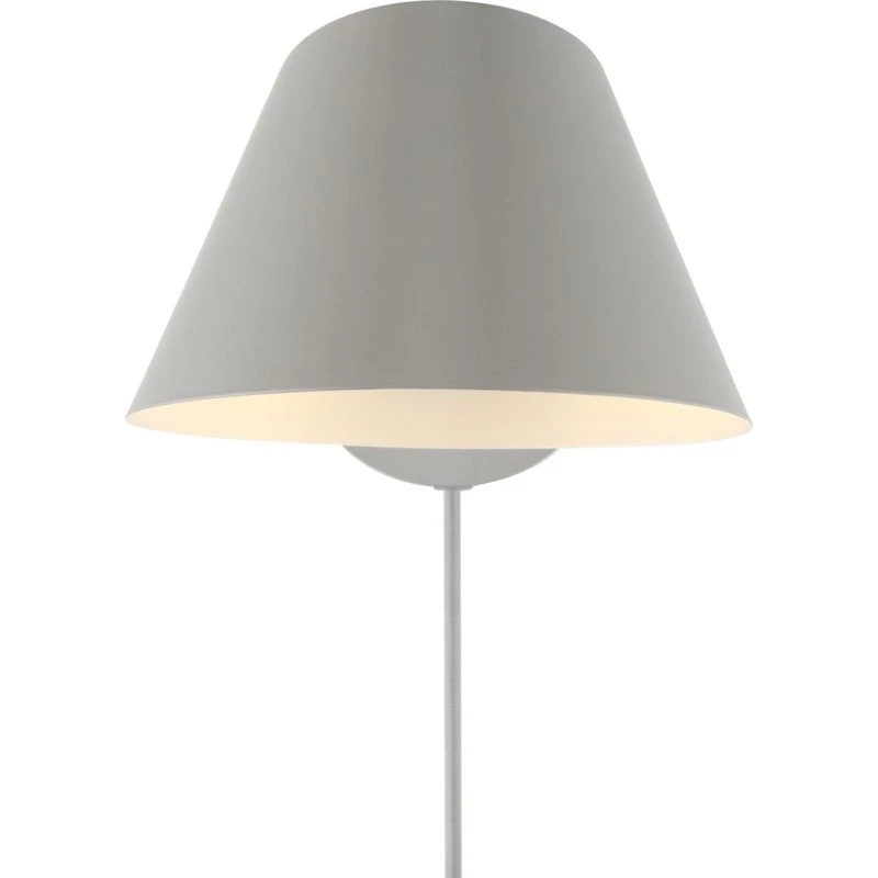 DFTP by Nordlux Aplique Stay Short con enchufe, gris