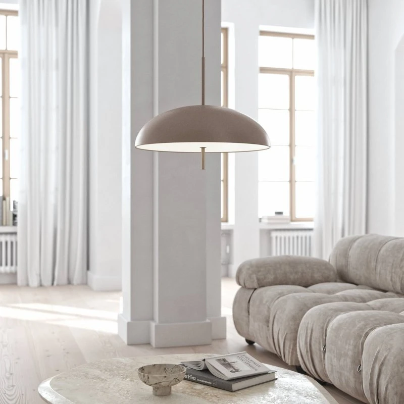 DFTP by Nordlux Lámpara Colgante Versale Marrón Ø 50 cm