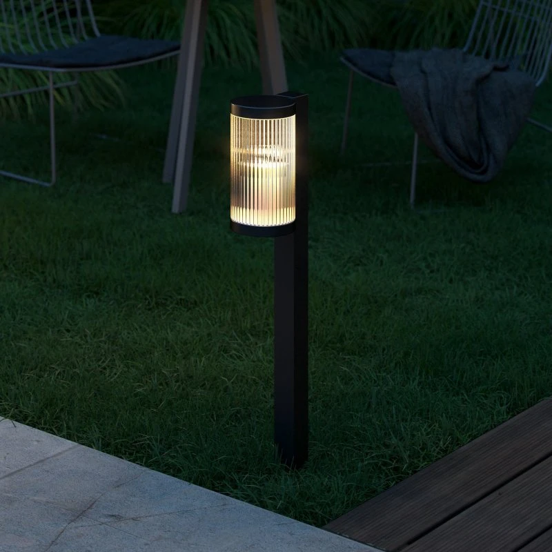 Nordlux Coupar Garden - Lámpara de jardín de aluminio negro