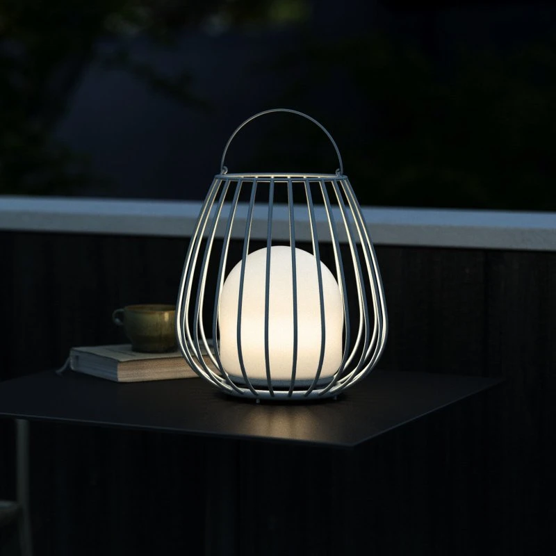 Nordlux Jim To-Go Lámpara de Mesa LED Portátil Gris