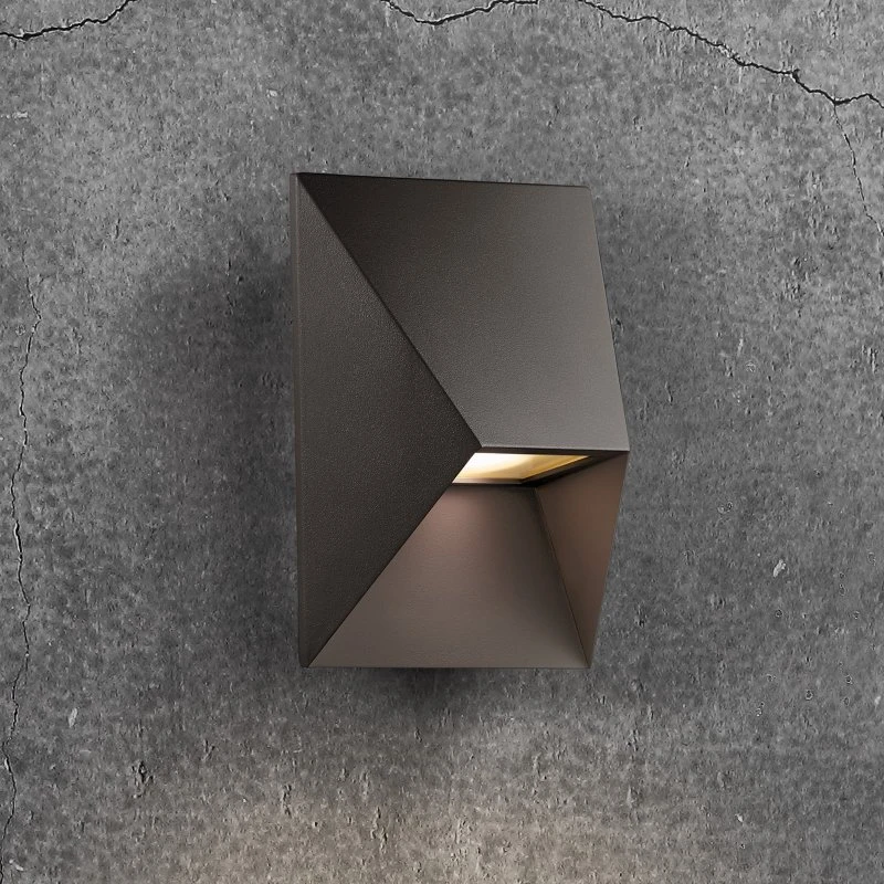 Nordlux Pontio 15 Aplique de Exterior Negro - Diseño Moderno