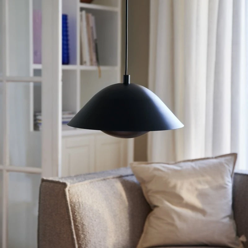 Nordlux Lámpara Colgante Freya 35 Black - Diseño Nórdico