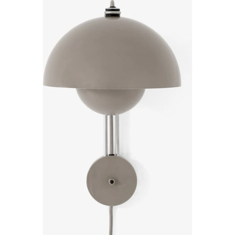 &Tradition Aplique de pared Flowerpot VP8, Gris-Beige