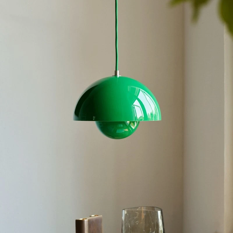 &Tradition Lámpara colgante Flowerpot VP1 Signal Green