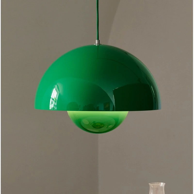 &Tradition Lámpara colgante Flowerpot VP7 Signal Green
