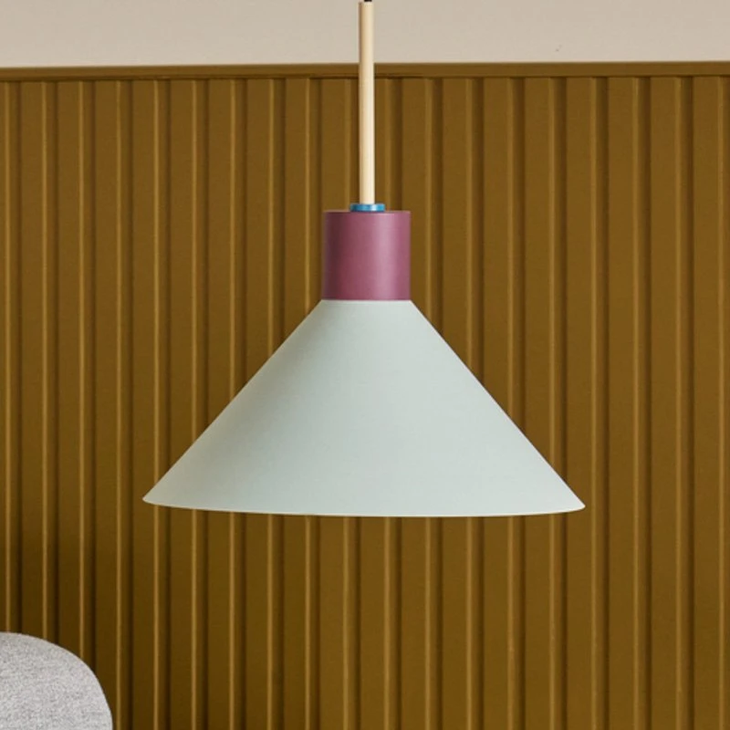 Hübsch Lámpara Colgante Crayon Ø35 - Diseño Vintage en Metal