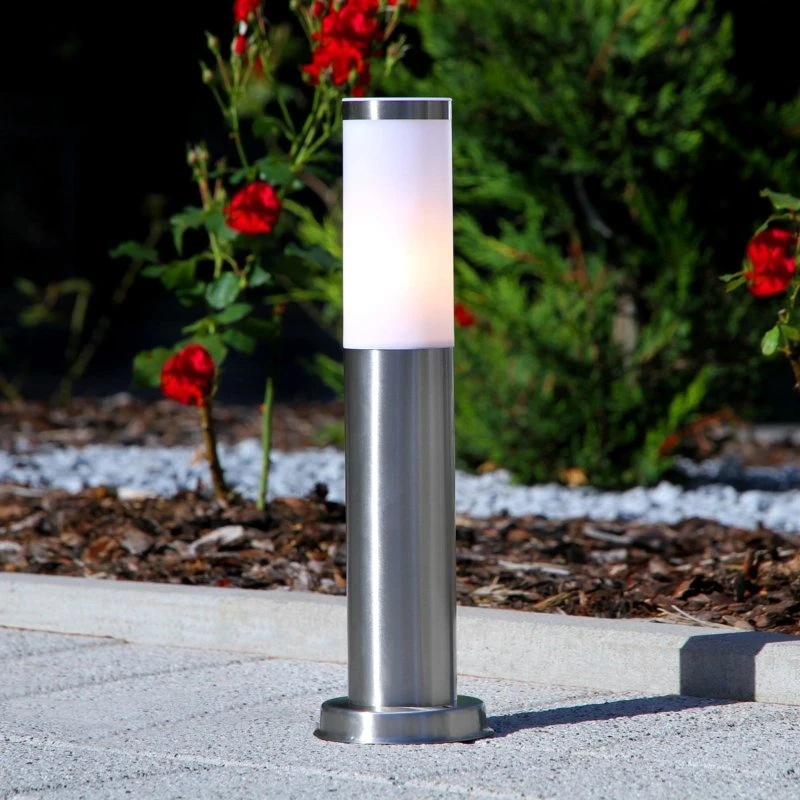 Lindby Lámpara de Jardín Kristof en Acero Inoxidable