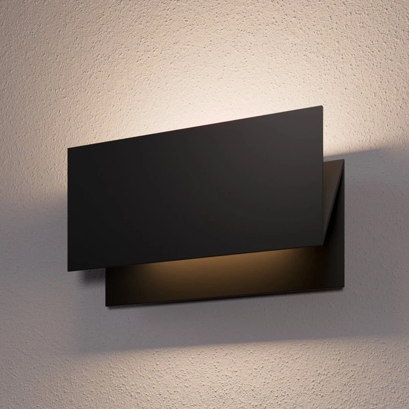 Lucande Meja Aplique Exterior LED IP54 Grafito