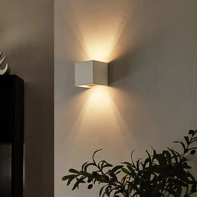 Arcchio Zuzana Aplique de Pared Square Blanco - Diseño Angular