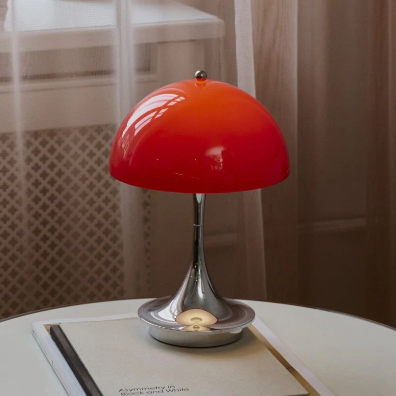 Louis Poulsen Panthella 160 Portable Original - Rojo Ópalo