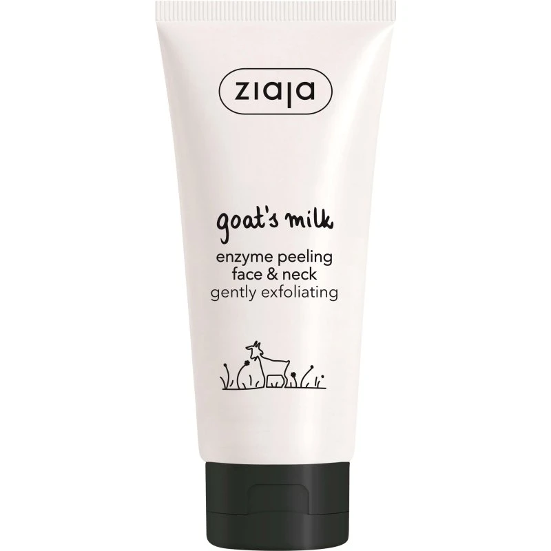 Ziaja Peeling Enzimático Leche de Cabra 75 ml para Rostro y Cuello