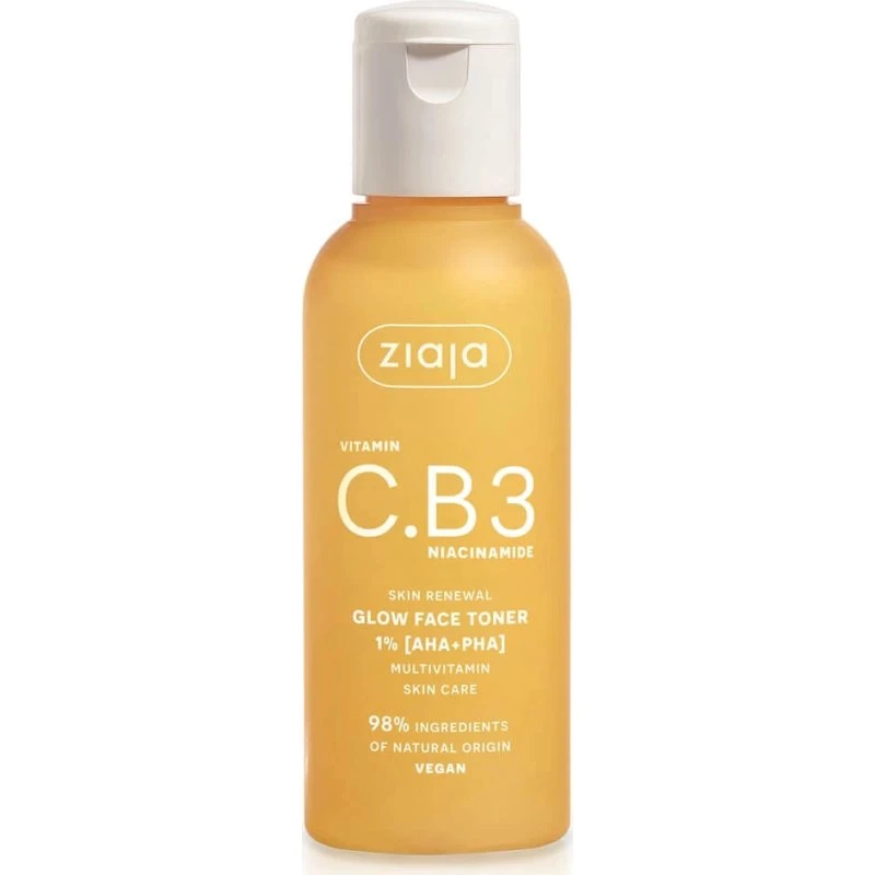 Ziaja Loción Facial Tonificante 1% AHA+PHA Vitamina C y Niacinamida