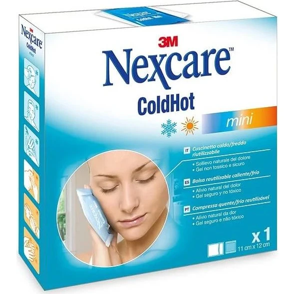 Nexcare ColdHot Mini Taza Sanitaria Reutilizable de Gel